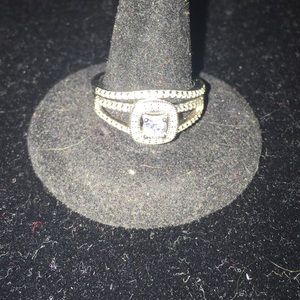 925 silver wedding set